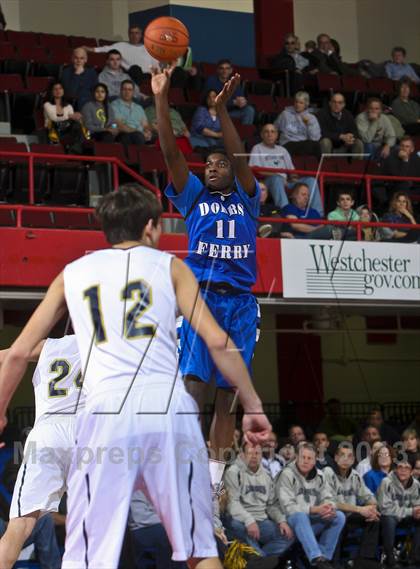 Thumbnail 3 in Dobbs Ferry vs. Our Lady of Lourdes (Section 1 Class B Final) photogallery.