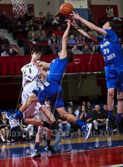 Thumbnail 2 in Dobbs Ferry vs. Our Lady of Lourdes (Section 1 Class B Final) photogallery.