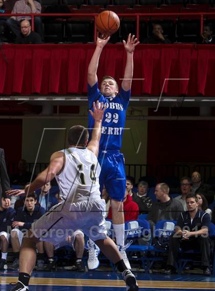 Thumbnail 2 in Dobbs Ferry vs. Our Lady of Lourdes (Section 1 Class B Final) photogallery.