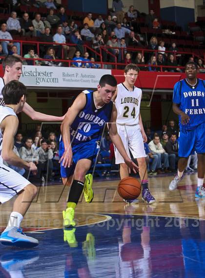 Thumbnail 1 in Dobbs Ferry vs. Our Lady of Lourdes (Section 1 Class B Final) photogallery.