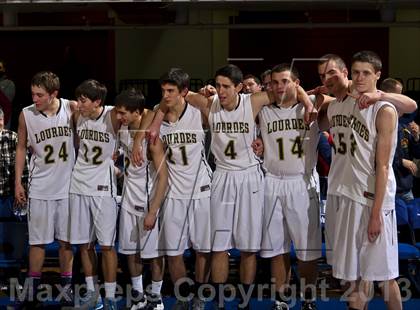 Thumbnail 3 in Dobbs Ferry vs. Our Lady of Lourdes (Section 1 Class B Final) photogallery.