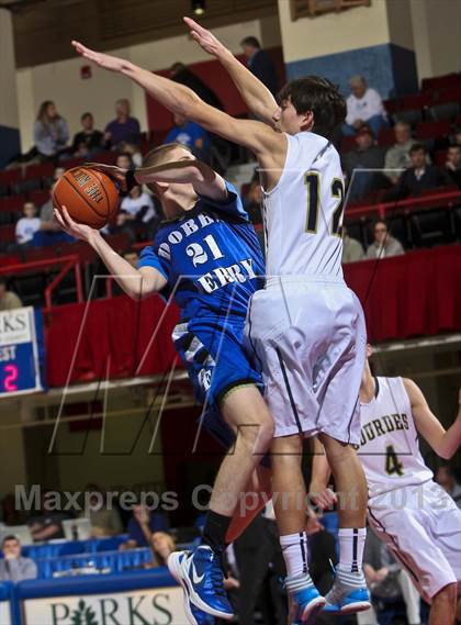 Thumbnail 3 in Dobbs Ferry vs. Our Lady of Lourdes (Section 1 Class B Final) photogallery.