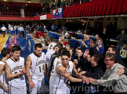 Thumbnail 3 in Dobbs Ferry vs. Our Lady of Lourdes (Section 1 Class B Final) photogallery.
