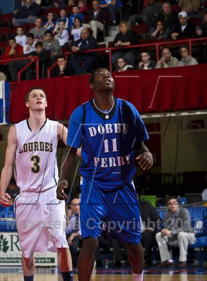 Thumbnail 2 in Dobbs Ferry vs. Our Lady of Lourdes (Section 1 Class B Final) photogallery.