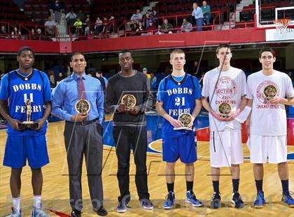 Thumbnail 2 in Dobbs Ferry vs. Our Lady of Lourdes (Section 1 Class B Final) photogallery.