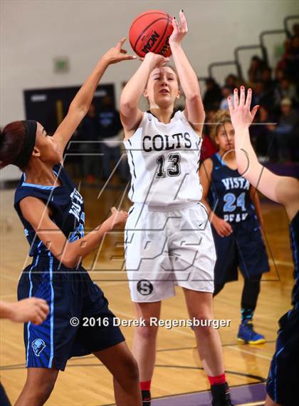 Thumbnail 2 in Vista PEAK Prep vs Pueblo South (CHSAA 4A 1st Round) photogallery.