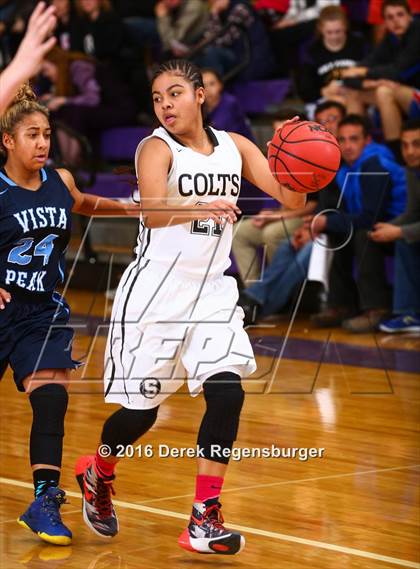 Thumbnail 2 in Vista PEAK Prep vs Pueblo South (CHSAA 4A 1st Round) photogallery.