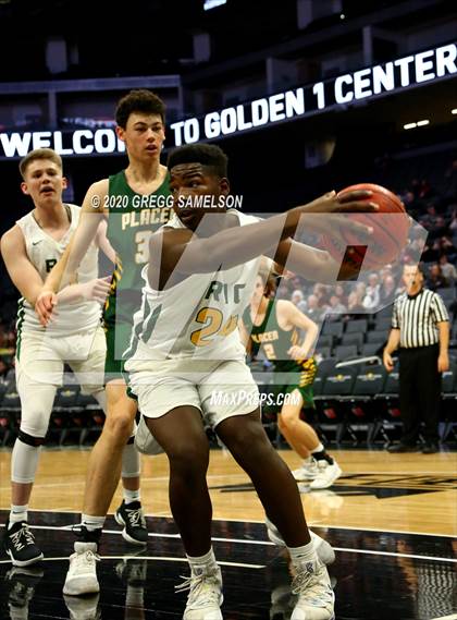 Thumbnail 2 in Placer vs Rio Americano @ Golden 1 Center photogallery.