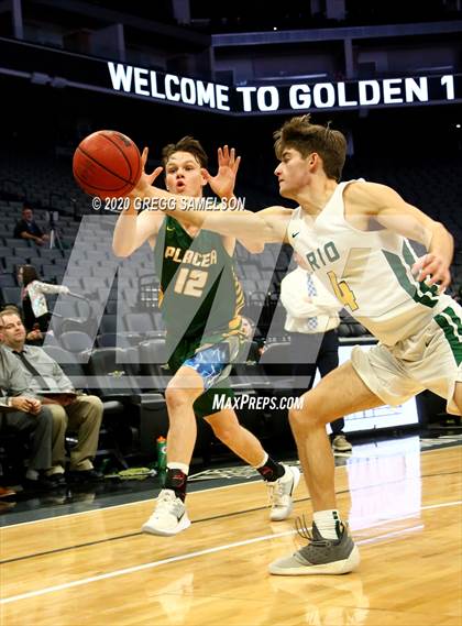 Thumbnail 1 in Placer vs Rio Americano @ Golden 1 Center photogallery.