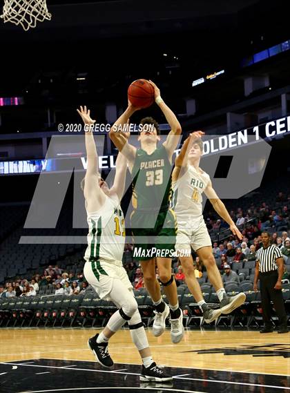 Thumbnail 2 in Placer vs Rio Americano @ Golden 1 Center photogallery.