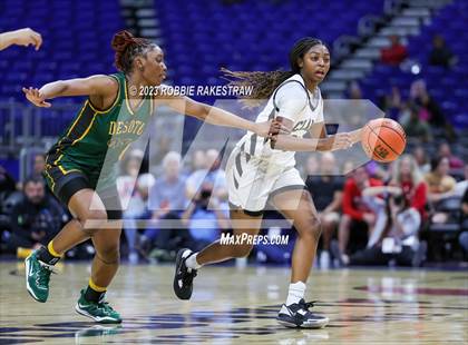 Thumbnail 3 in Clark vs. DeSoto (UIL 6A Basketball State Final) photogallery.