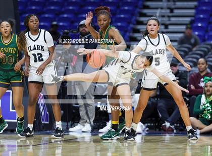 Thumbnail 1 in Clark vs. DeSoto (UIL 6A Basketball State Final) photogallery.