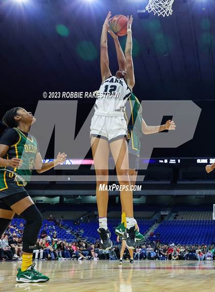 Thumbnail 1 in Clark vs. DeSoto (UIL 6A Basketball State Final) photogallery.