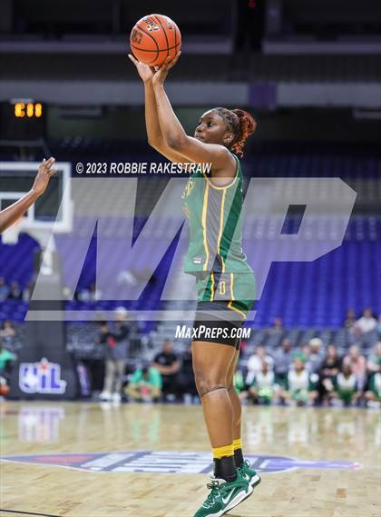 Thumbnail 3 in Clark vs. DeSoto (UIL 6A Basketball State Final) photogallery.