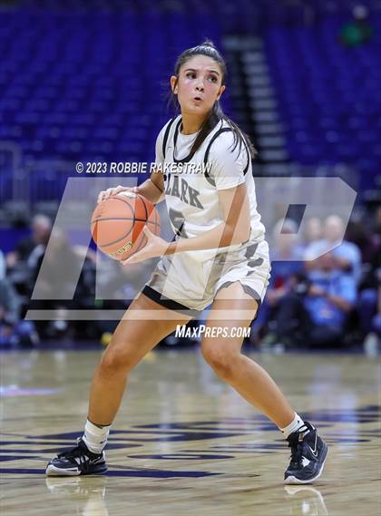 Thumbnail 2 in Clark vs. DeSoto (UIL 6A Basketball State Final) photogallery.