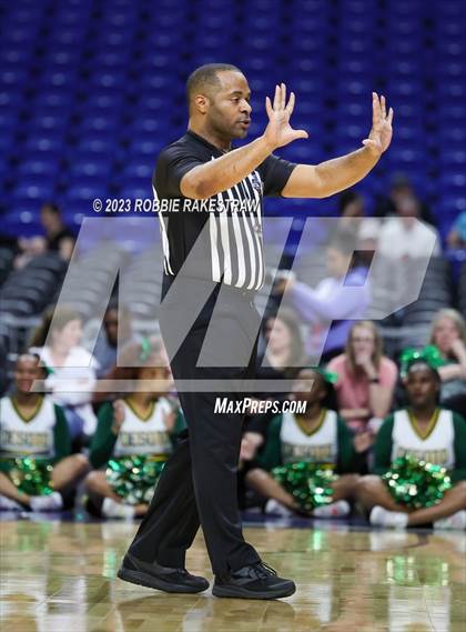 Thumbnail 3 in Clark vs. DeSoto (UIL 6A Basketball State Final) photogallery.