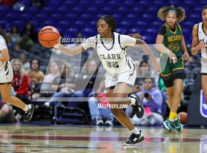 Thumbnail 1 in Clark vs. DeSoto (UIL 6A Basketball State Final) photogallery.