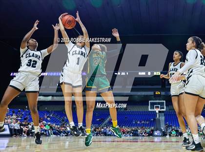 Thumbnail 1 in Clark vs. DeSoto (UIL 6A Basketball State Final) photogallery.