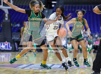 Thumbnail 2 in Clark vs. DeSoto (UIL 6A Basketball State Final) photogallery.