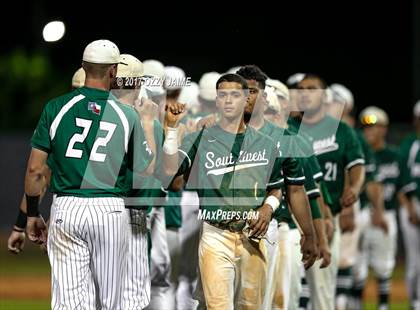 Thumbnail 3 in Reagan [Ronald] vs Southwest (UIL 6A Regional  Semifinal) photogallery.