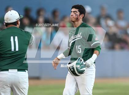 Thumbnail 2 in Reagan [Ronald] vs Southwest (UIL 6A Regional  Semifinal) photogallery.