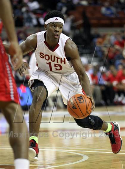 Thumbnail 3 in South Grand Prairie vs. Fort Bend Travis (UIL 5A Final) photogallery.