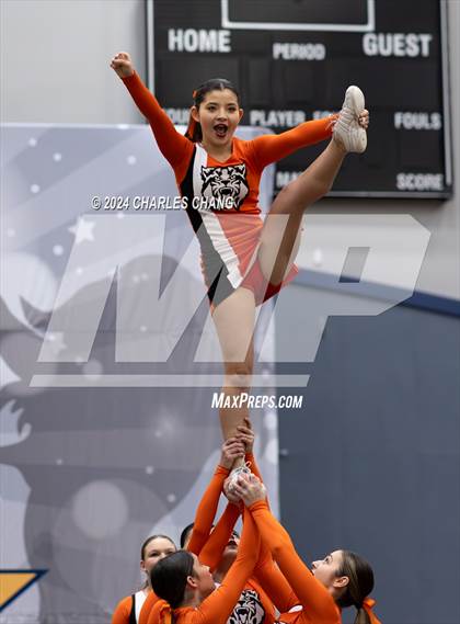 Thumbnail 3 in Los Gatos - CIF Northern Regional Cheer Championships photogallery.