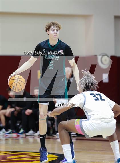 Thumbnail 3 in Rancho Cucamonga vs Fairmont Prep (So Cal Showdown) photogallery.