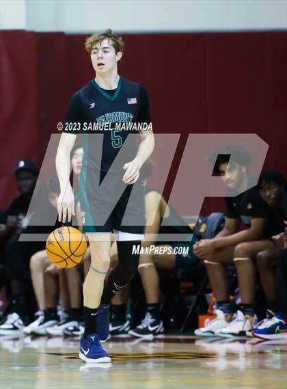 Thumbnail 2 in Rancho Cucamonga vs Fairmont Prep (So Cal Showdown) photogallery.