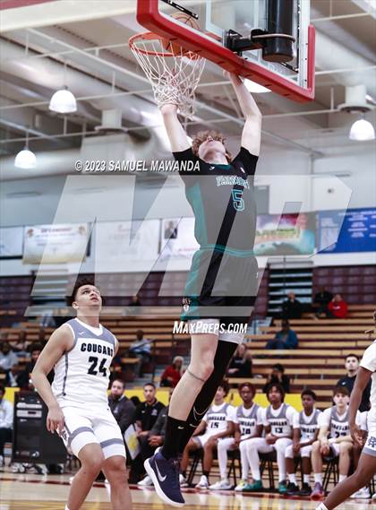 Thumbnail 1 in Rancho Cucamonga vs Fairmont Prep (So Cal Showdown) photogallery.