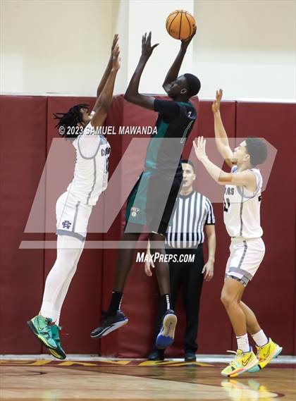 Thumbnail 2 in Rancho Cucamonga vs Fairmont Prep (So Cal Showdown) photogallery.