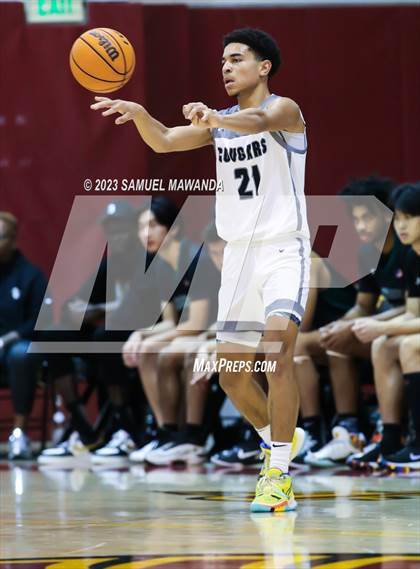 Thumbnail 2 in Rancho Cucamonga vs Fairmont Prep (So Cal Showdown) photogallery.