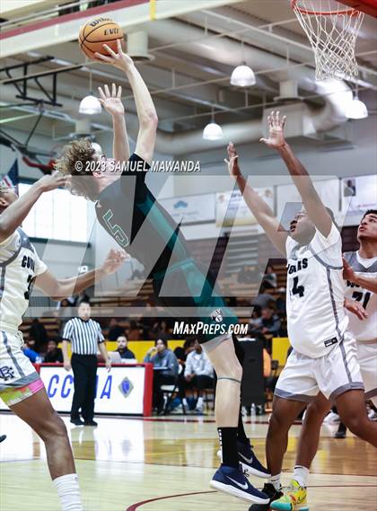 Thumbnail 2 in Rancho Cucamonga vs Fairmont Prep (So Cal Showdown) photogallery.