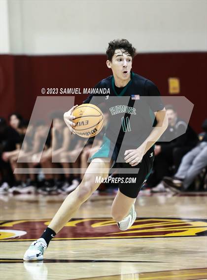 Thumbnail 3 in Rancho Cucamonga vs Fairmont Prep (So Cal Showdown) photogallery.