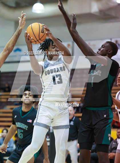 Thumbnail 3 in Rancho Cucamonga vs Fairmont Prep (So Cal Showdown) photogallery.