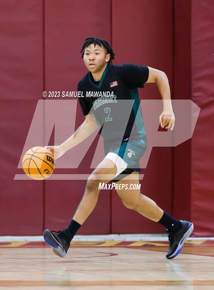 Thumbnail 2 in Rancho Cucamonga vs Fairmont Prep (So Cal Showdown) photogallery.