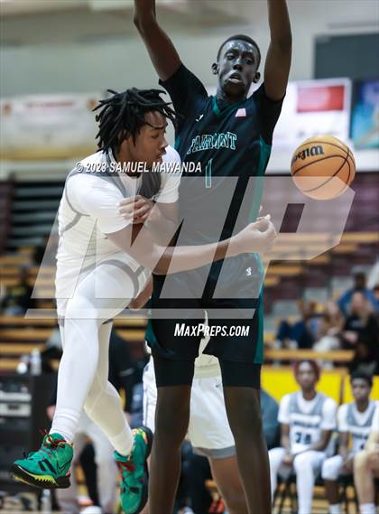 Thumbnail 1 in Rancho Cucamonga vs Fairmont Prep (So Cal Showdown) photogallery.