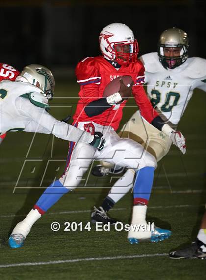 Thumbnail 3 in St. Patrick-St. Vincent @ Swett (CIF NCS D5 First Round Playoff) photogallery.