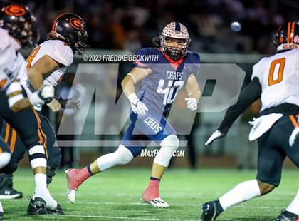 Thumbnail 3 in Gilmer vs. Aubrey (UIL 4A Regional Playoff) photogallery.