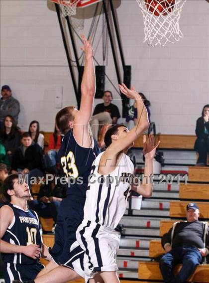 Thumbnail 2 in Northern Potter vs. Cowanesque Valley (Coudersport Holiday Tournament Consolation) photogallery.