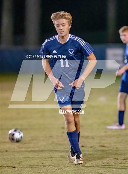 Thumbnail 2 in Statesville Christian vs Fayetteville Academy (NCISAA 2A - Quarterfinal) photogallery.