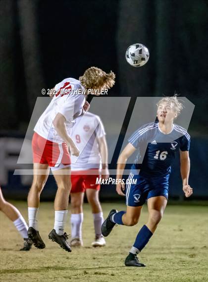 Thumbnail 1 in Statesville Christian vs Fayetteville Academy (NCISAA 2A - Quarterfinal) photogallery.