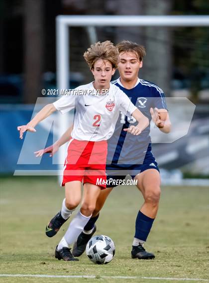 Thumbnail 2 in Statesville Christian vs Fayetteville Academy (NCISAA 2A - Quarterfinal) photogallery.