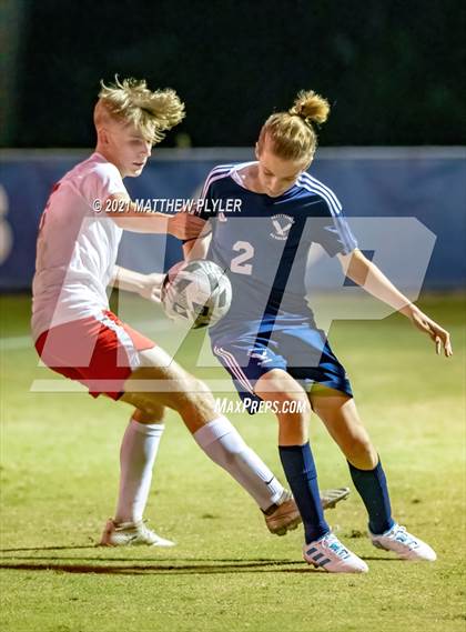 Thumbnail 1 in Statesville Christian vs Fayetteville Academy (NCISAA 2A - Quarterfinal) photogallery.