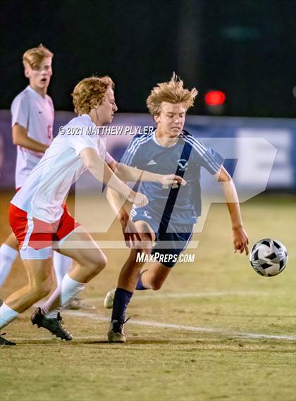 Thumbnail 1 in Statesville Christian vs Fayetteville Academy (NCISAA 2A - Quarterfinal) photogallery.
