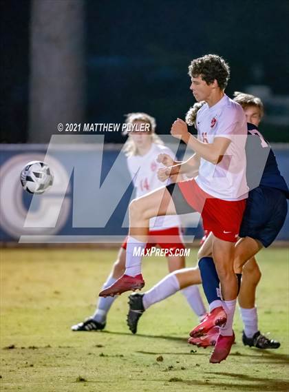 Thumbnail 1 in Statesville Christian vs Fayetteville Academy (NCISAA 2A - Quarterfinal) photogallery.