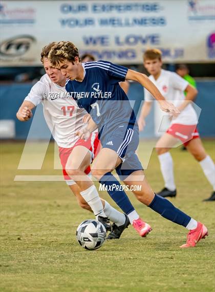 Thumbnail 1 in Statesville Christian vs Fayetteville Academy (NCISAA 2A - Quarterfinal) photogallery.