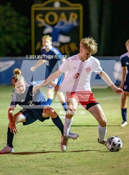 Thumbnail 2 in Statesville Christian vs Fayetteville Academy (NCISAA 2A - Quarterfinal) photogallery.