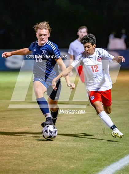 Thumbnail 1 in Statesville Christian vs Fayetteville Academy (NCISAA 2A - Quarterfinal) photogallery.