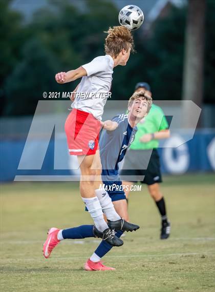 Thumbnail 2 in Statesville Christian vs Fayetteville Academy (NCISAA 2A - Quarterfinal) photogallery.
